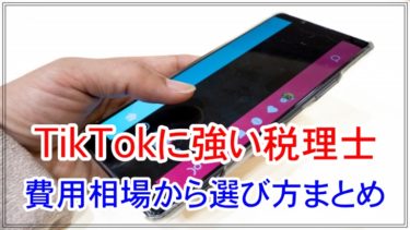 TikTok（TikToker）に強い税理士の費用相場から選び方5選まで解説