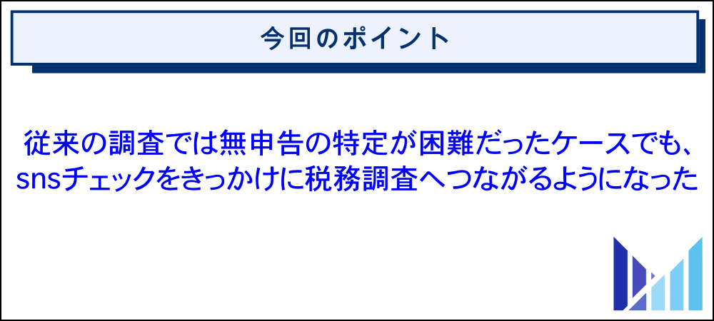 税務署がsnsチェックを強化している背景 画像