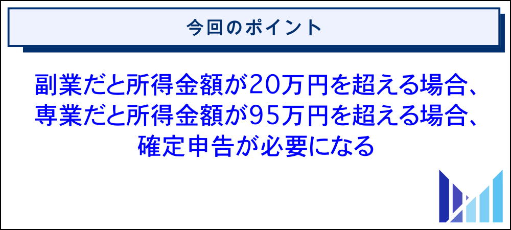 YouTube収益を確定申告する際の基礎知識 画像