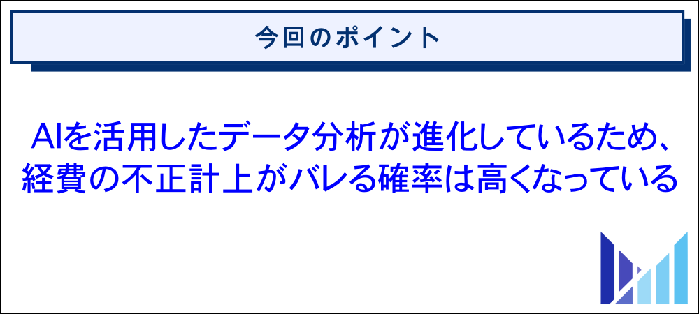 ライバーの収入を確定申告する際に経費を不正計上していると税務調査の対象になりやすい 画像
